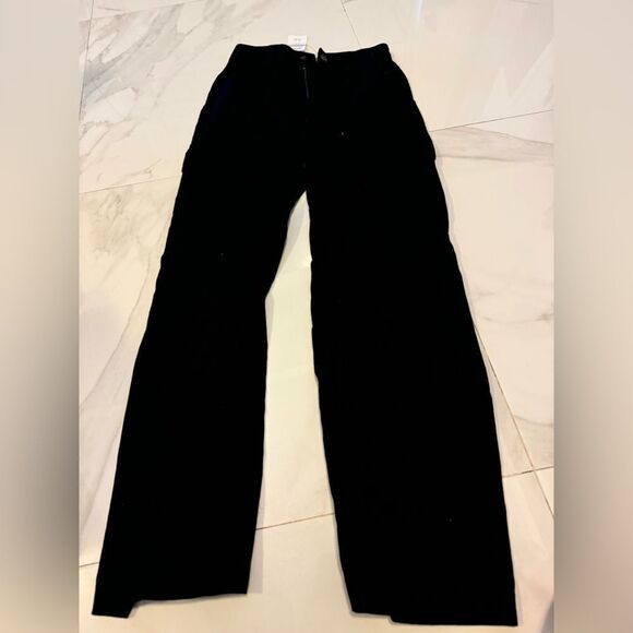 Black cotton on CARGO pants #12 - Picture 4 of 10